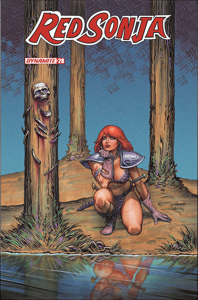 Red Sonja #28 Cover B Linsner | Dragon's Lair Comics and Fantasy Houston TX