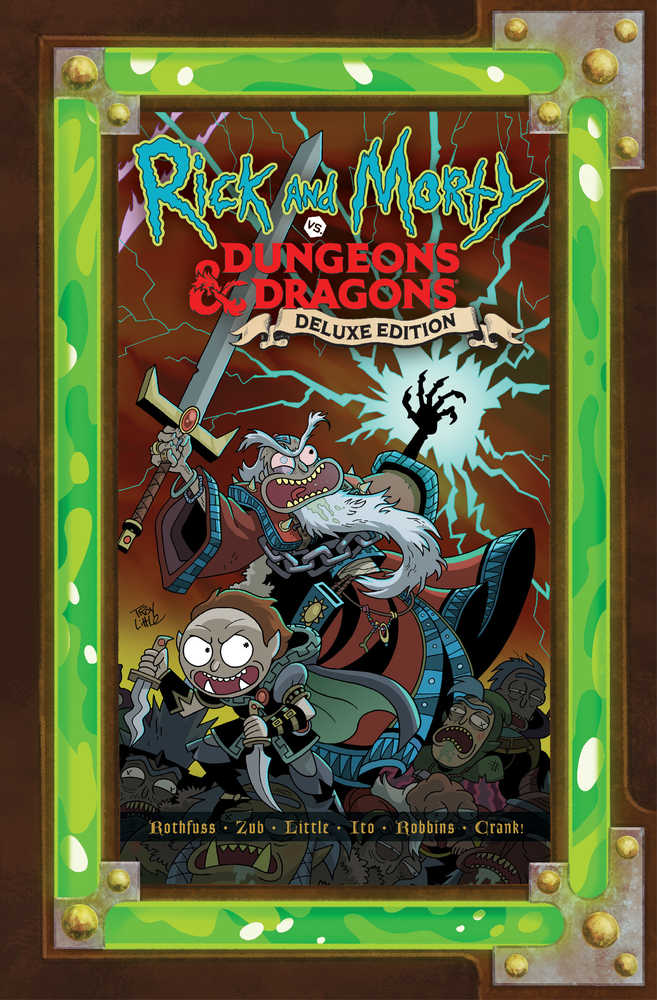 Rick And Morty vs Dungeons & Dragons Hardcover (Mature) | Dragon's Lair Comics and Fantasy Houston TX