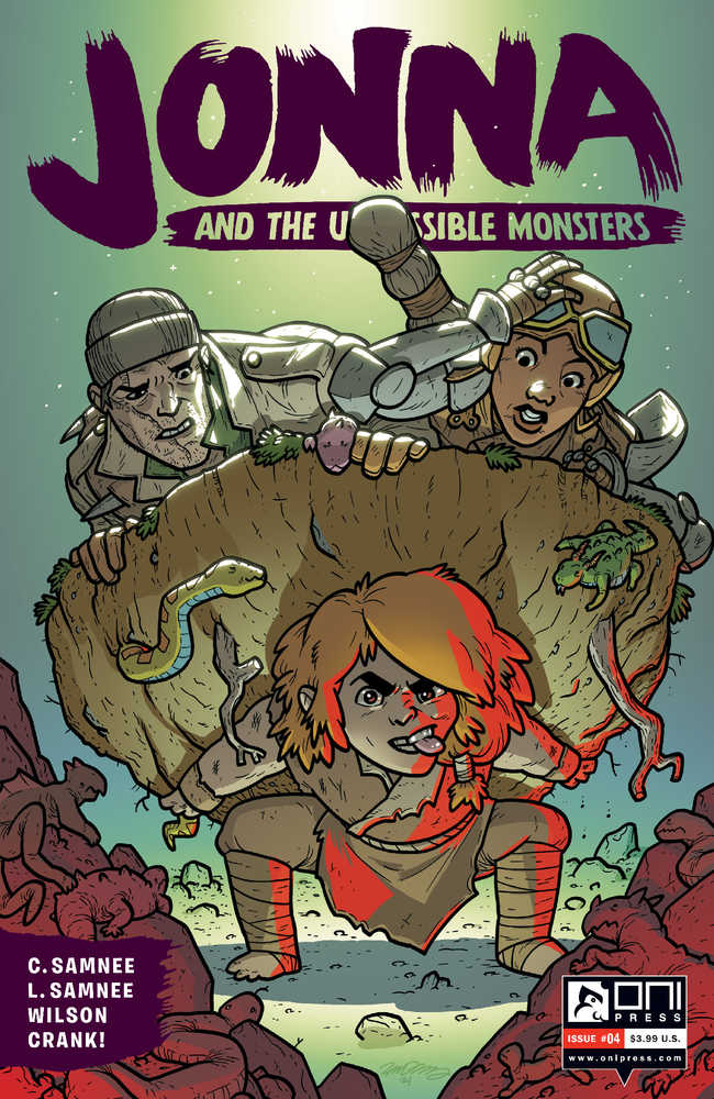 Jonna And The Unpossible Monsters #4 Cover B Cannon | Dragon's Lair Comics and Fantasy Houston TX