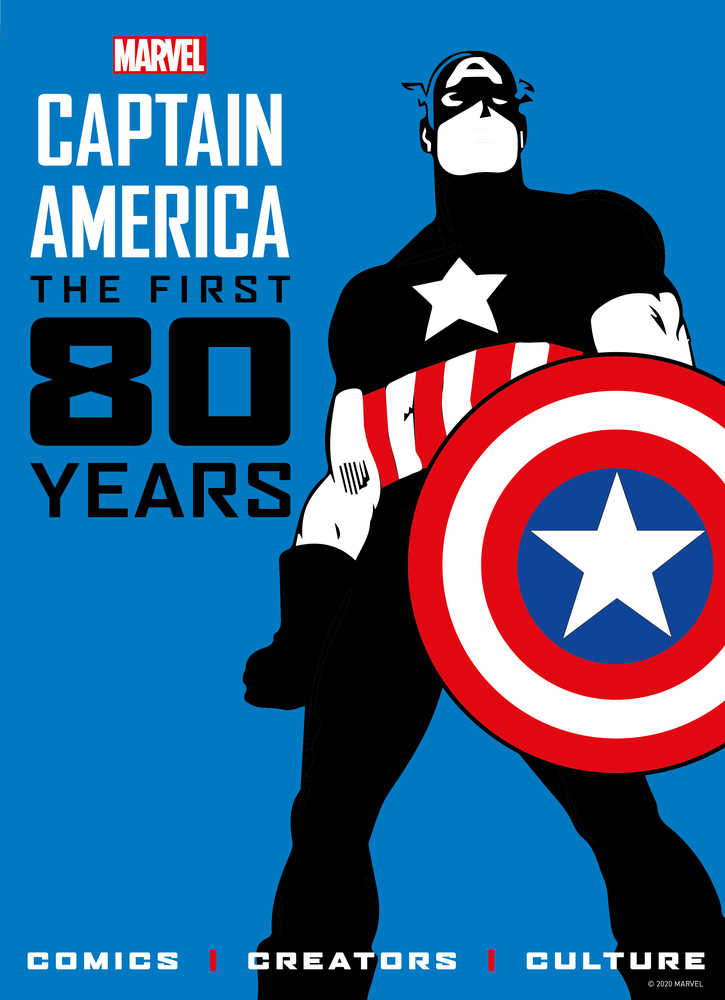 Captain America First 80 Years Hardcover | Dragon's Lair Comics and Fantasy Houston TX