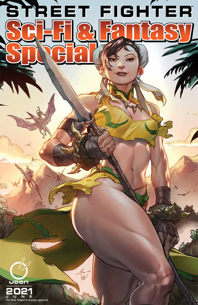 Street Fighter 2021 Scifi Fantasy Special #1 Cover A Villa | Dragon's Lair Comics and Fantasy Houston TX