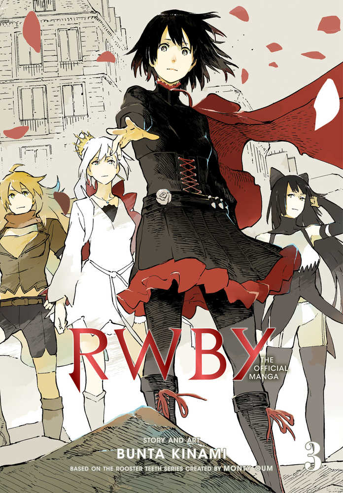 Rwby Official Manga Graphic Novel Volume 03 Beacon Arc | Dragon's Lair Comics and Fantasy Houston TX