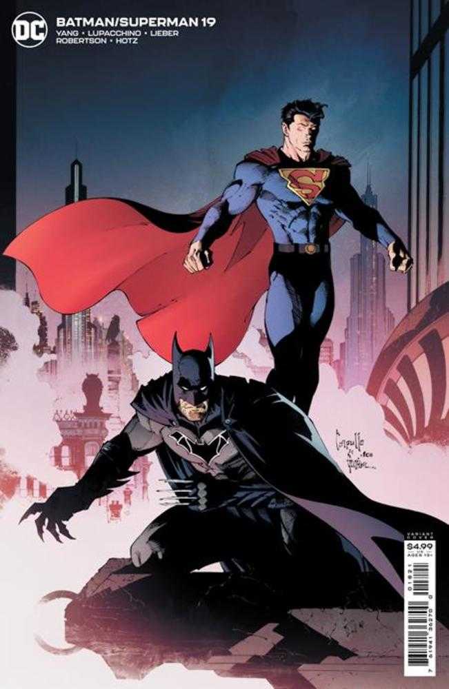 Batman Superman #19 Cover B Greg Capullo Card Stock Variant | Dragon's Lair Comics and Fantasy Houston TX