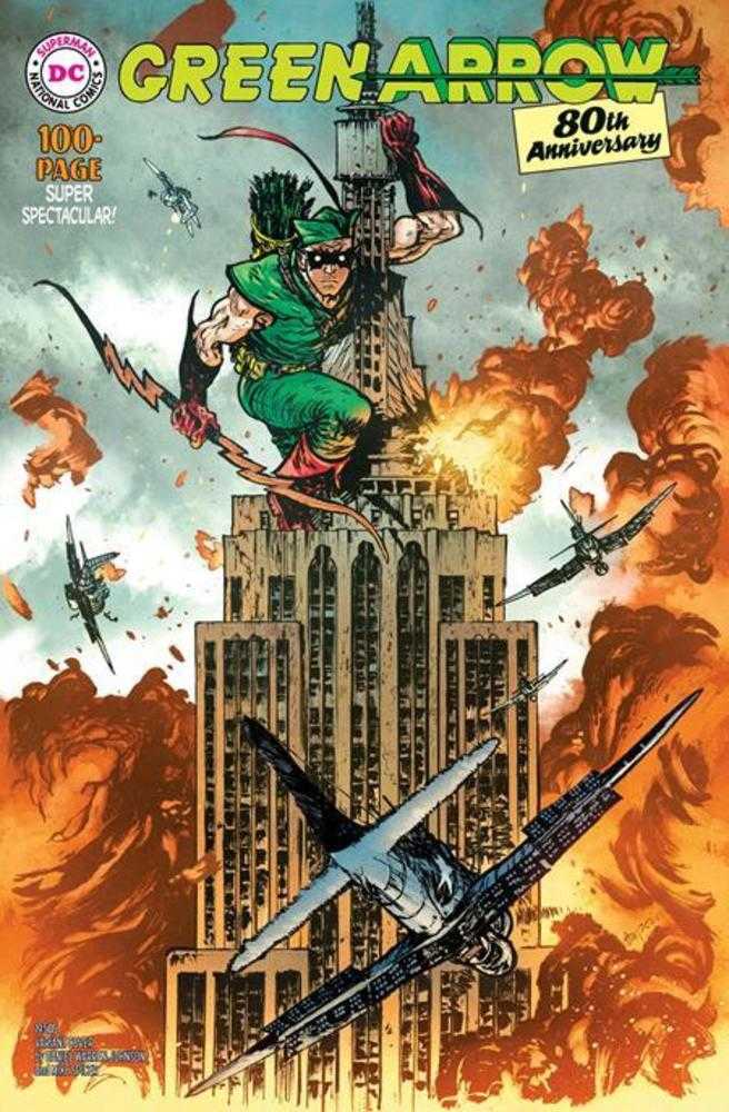 Green Arrow 80th Anniversary 100-Page Super Spectacular #1 Cover C Daniel Warren Johnson 1950s Variant | Dragon's Lair Comics and Fantasy Houston TX