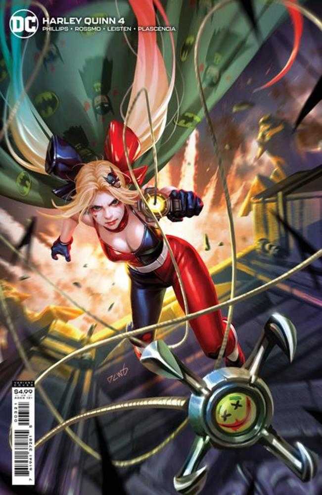 Harley Quinn #4 Cover B Derrick Chew Card Stock Variant | Dragon's Lair Comics and Fantasy Houston TX