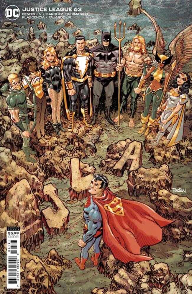 Justice League #63 Cover B Dan Panosian Card Stock Variant | Dragon's Lair Comics and Fantasy Houston TX