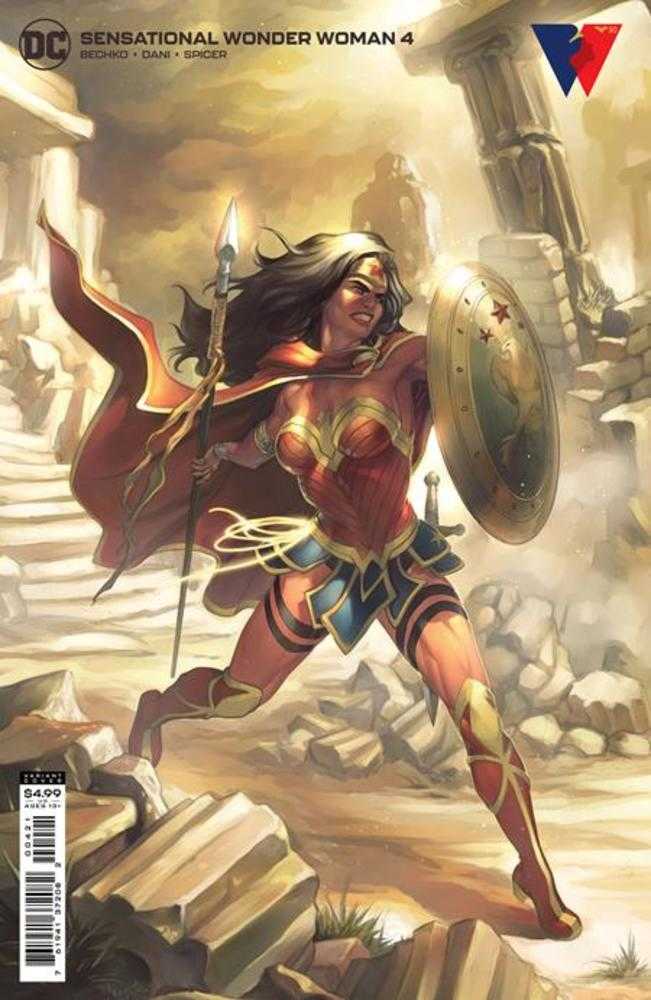 Sensational Wonder Woman #4 Cover B Meghan Hetrick Card Stock Variant | Dragon's Lair Comics and Fantasy Houston TX