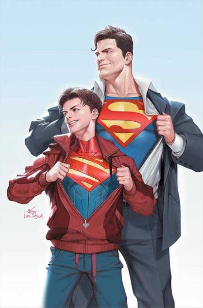 Superman #32 Cover B Inhyuk Lee Card Stock Variant | Dragon's Lair Comics and Fantasy Houston TX