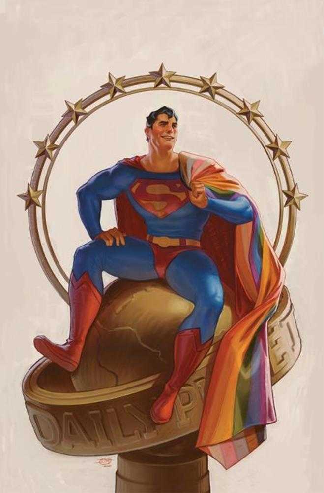 Superman #32 Cover C David Talaski Pride Month Card Stock Variant | Dragon's Lair Comics and Fantasy Houston TX