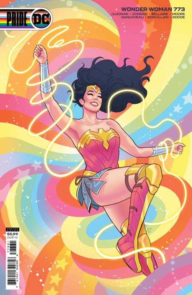 Wonder Woman #773 Cover C Paulina Ganucheau Pride Month Card Stock Variant | Dragon's Lair Comics and Fantasy Houston TX