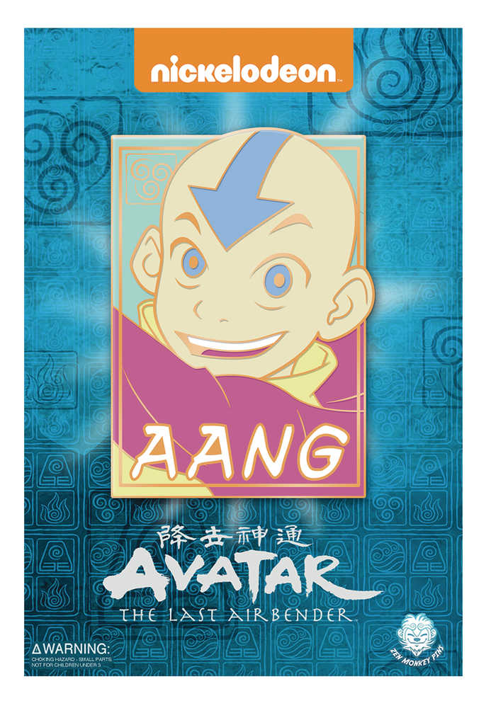 Avatar Last Airbender Pastel Aang Pin | Dragon's Lair Comics and Fantasy Houston TX