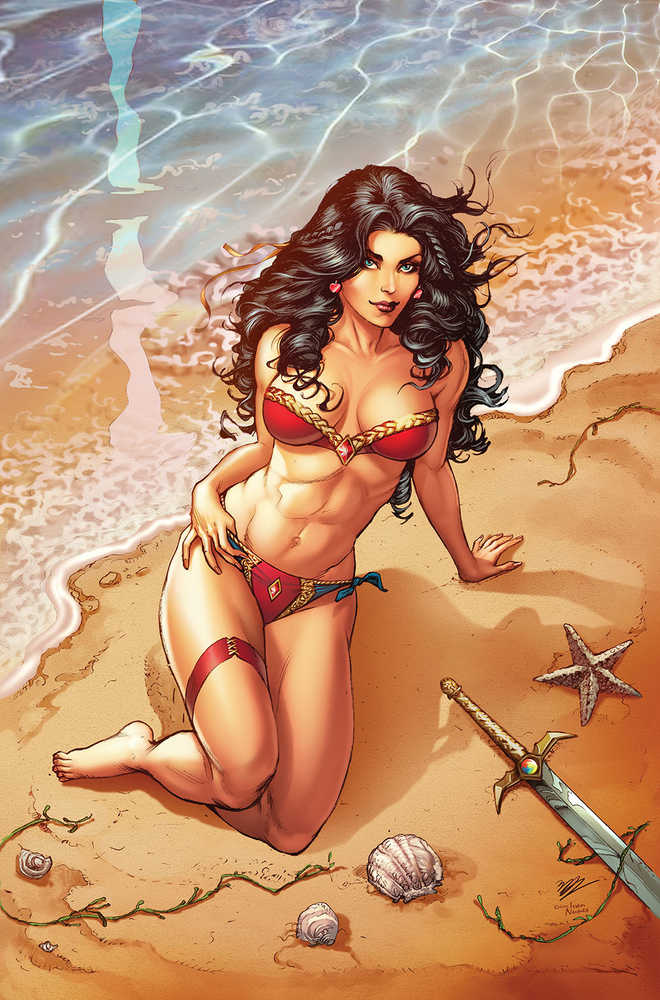 Grimm Fairy Tales Presents Swimsuit Edition 2021 One Shot Cover A Dooney | Dragon's Lair Comics and Fantasy Houston TX