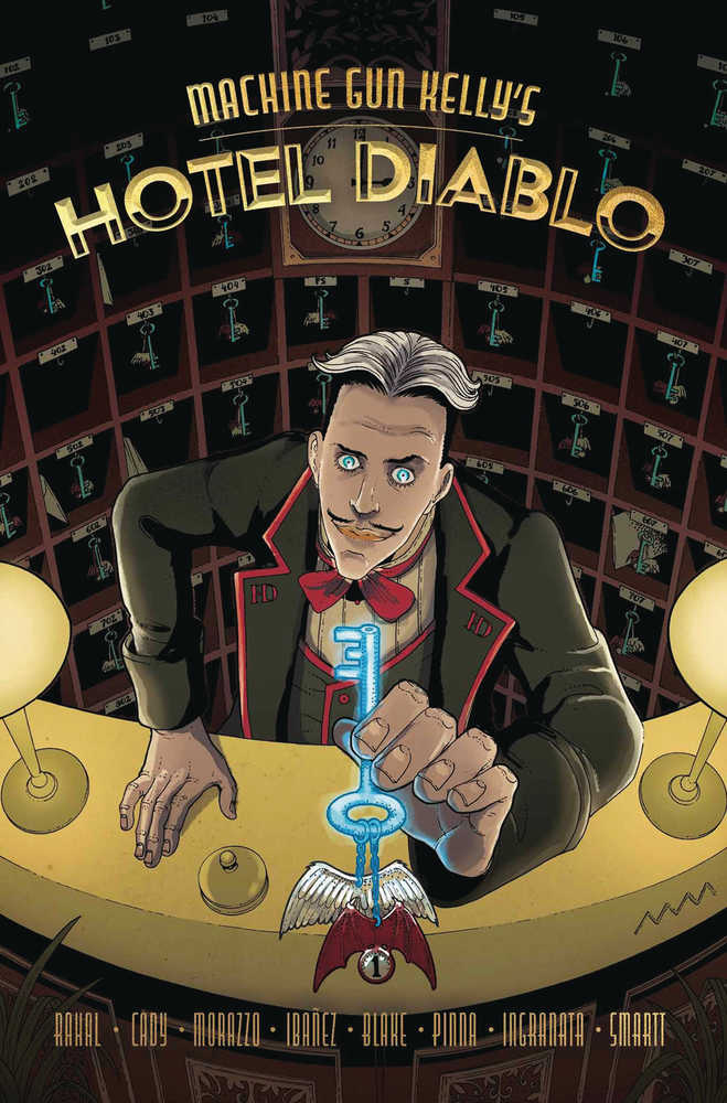 Machine Gun Kelly Hotel Diablo TPB (Mature) | Dragon's Lair Comics and Fantasy Houston TX