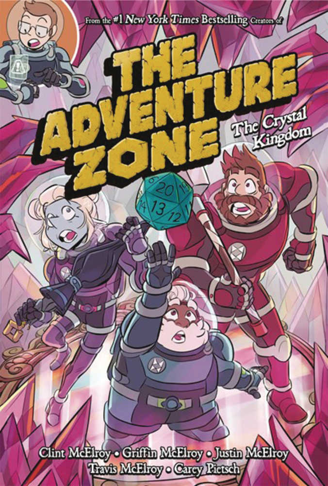 Adventure Zone Hardcover Graphic Novel Volume 04 Crystal Kingdom | Dragon's Lair Comics and Fantasy Houston TX