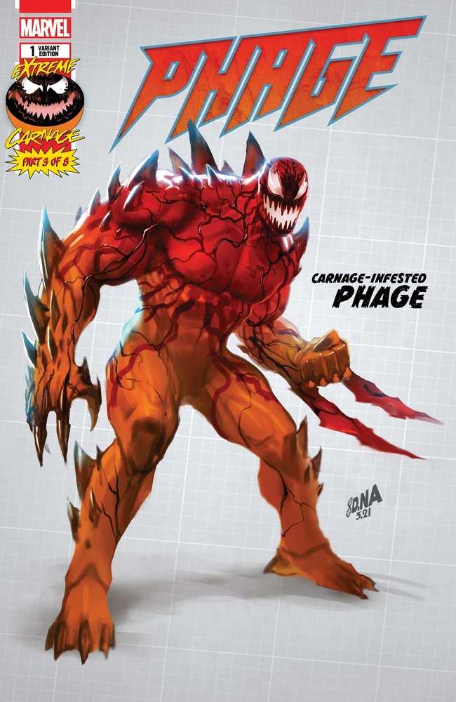 Extreme Carnage Phage #1 Nakayama Design Variant | Dragon's Lair Comics and Fantasy Houston TX