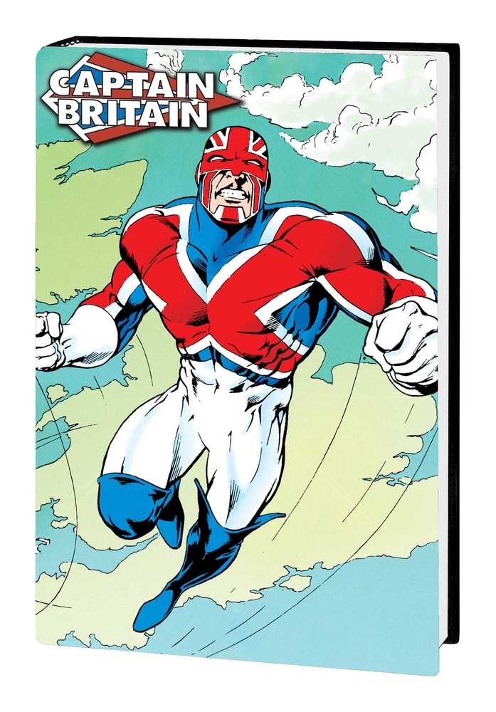 Captain Britain Omnibus Hardcover Davis Cover | Dragon's Lair Comics and Fantasy Houston TX