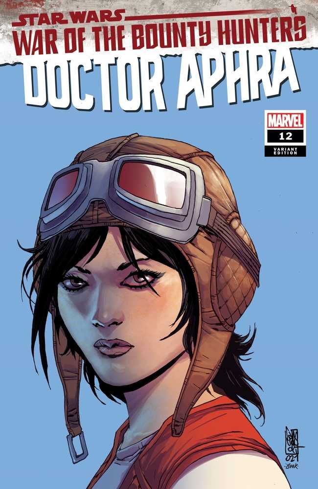 Star Wars Doctor Aphra #12 Camuncoli Headshot Variant Wobh | Dragon's Lair Comics and Fantasy Houston TX