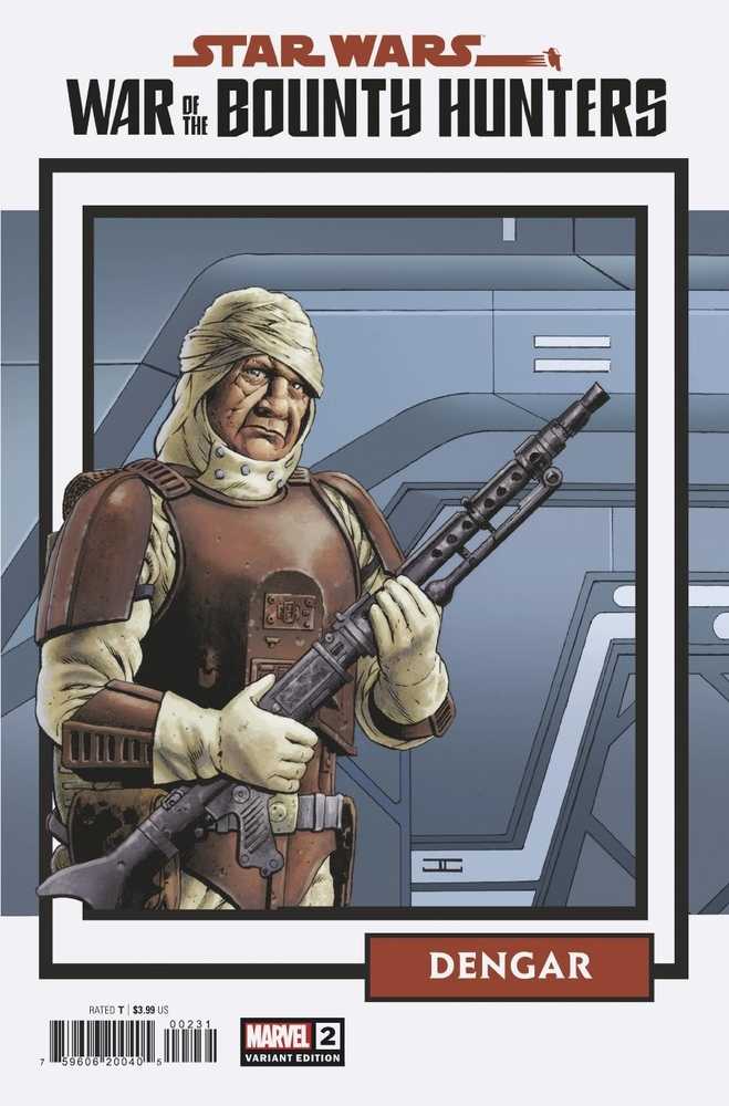 Star Wars War Bounty Hunters #2 (Of 5) Trading Card Variant | Dragon's Lair Comics and Fantasy Houston TX