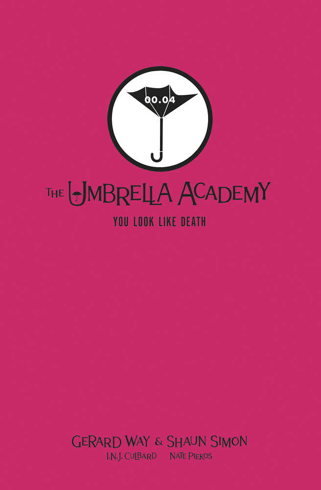 Umbrella Academy You Look Like Death Library Edition Hardcover | Dragon's Lair Comics and Fantasy Houston TX