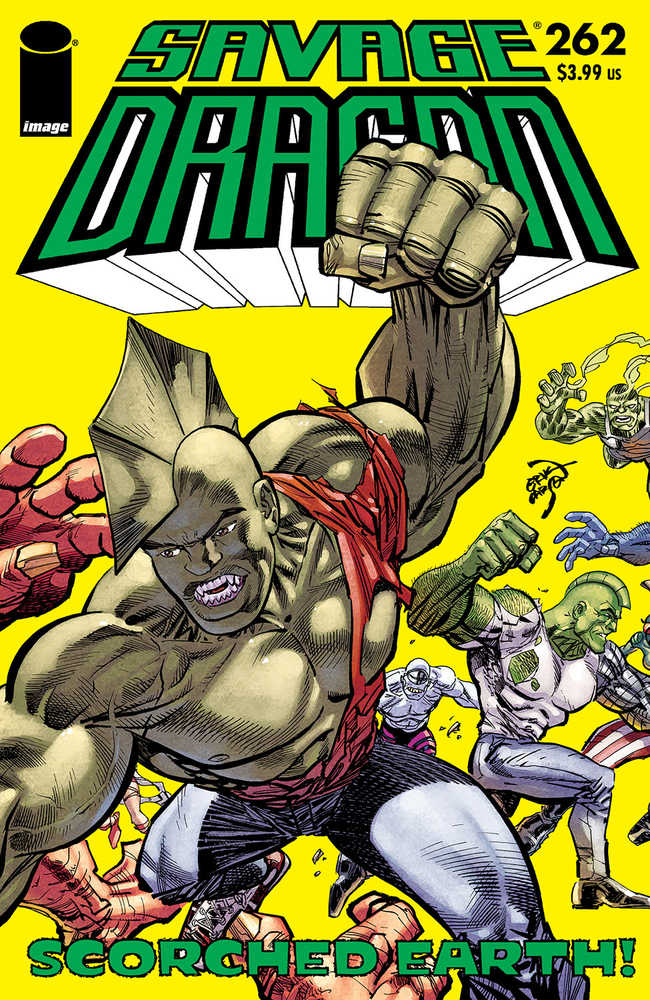 Savage Dragon #262 Cover A Larsen (Mature) | Dragon's Lair Comics and Fantasy Houston TX