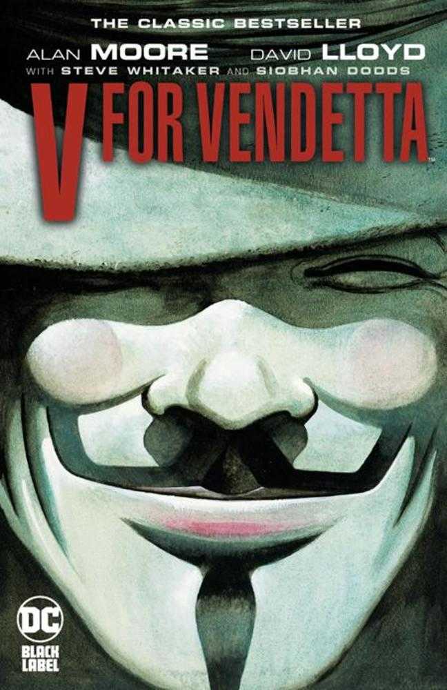 V For Vendetta Black Label Edition TPB (Mature) | Dragon's Lair Comics and Fantasy Houston TX