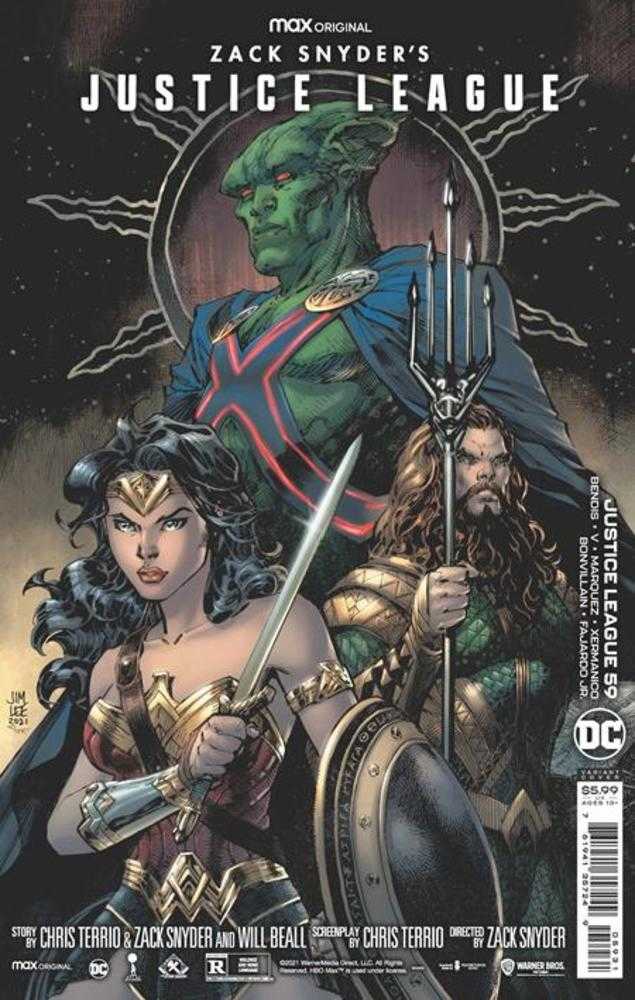 Justice League #59 Cover C Jim Lee Snyder Cut Variant | Dragon's Lair Comics and Fantasy Houston TX