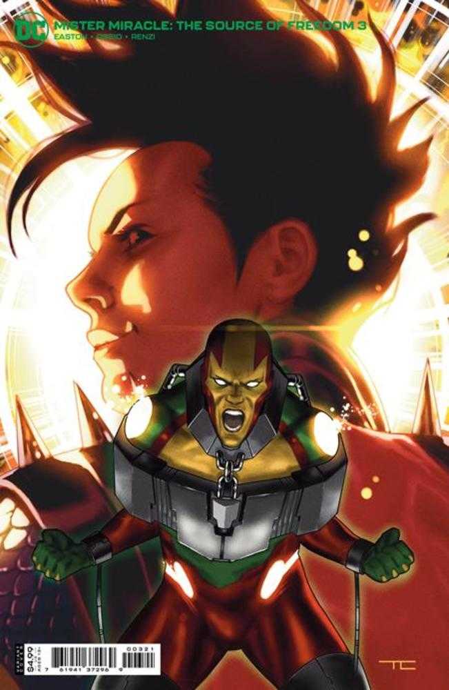 Mister Miracle The Source Of Freedom #3 (Of 6) Cover B Taurin Clarke Card Stock Variant | Dragon's Lair Comics and Fantasy Houston TX