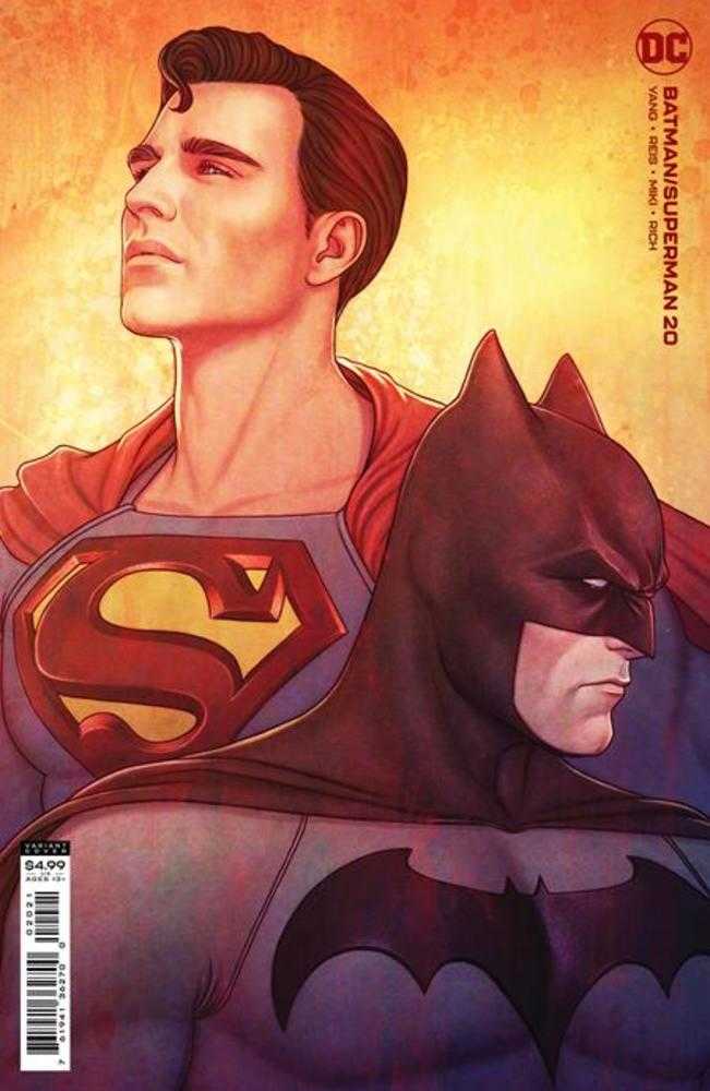 Batman Superman #20 Cover B Jenny Frison Card Stock Variant | Dragon's Lair Comics and Fantasy Houston TX