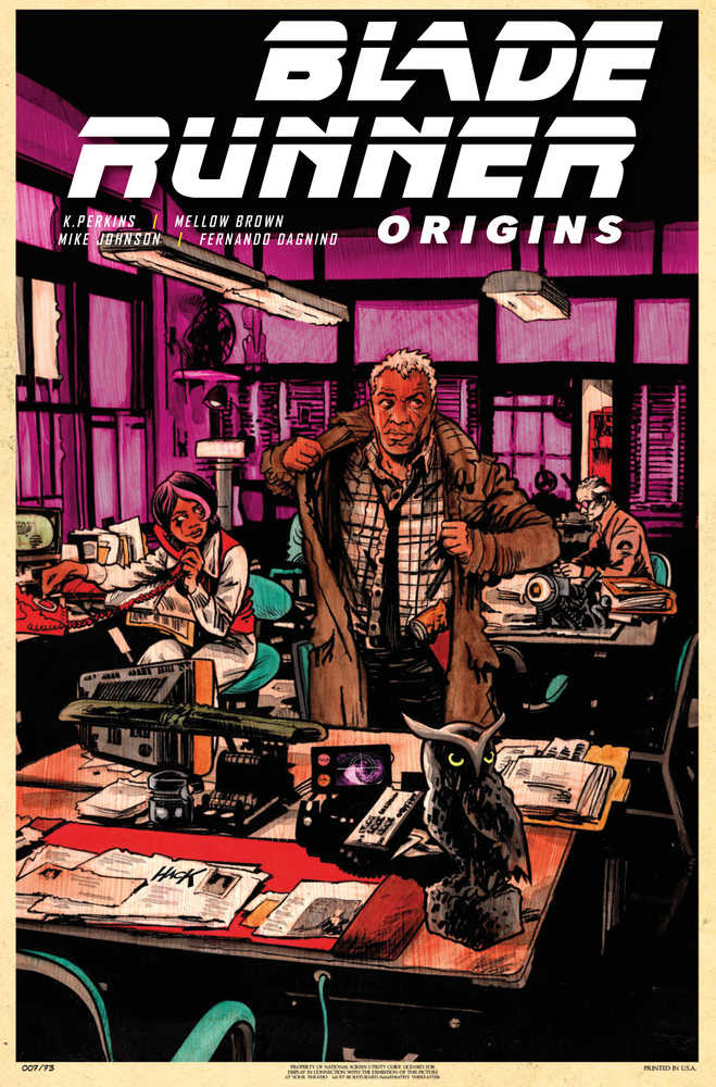 Blade Runner Origins #5 Cover C Hack (Mature) | Dragon's Lair Comics and Fantasy Houston TX