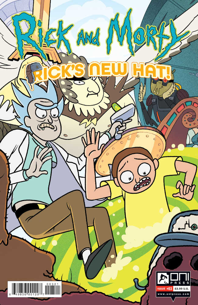 Rick And Morty Ricks New Hat #3 Cover B Stern | Dragon's Lair Comics and Fantasy Houston TX