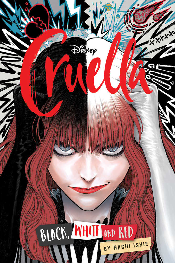 Disney Cruella Manga Black White & Red Graphic Novel | Dragon's Lair Comics and Fantasy Houston TX