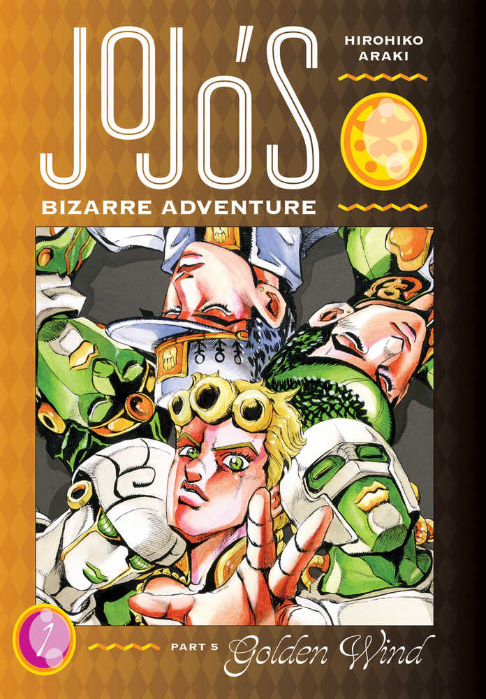 Jojos Bizarre Adventure Pt 5 Golden Wind Hardcover Volume 01 | Dragon's Lair Comics and Fantasy Houston TX