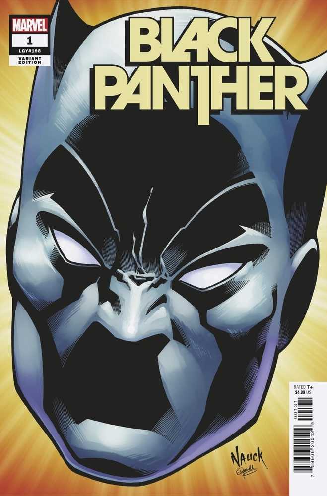 Black Panther #1 Nauck Headshot Variant | Dragon's Lair Comics and Fantasy Houston TX