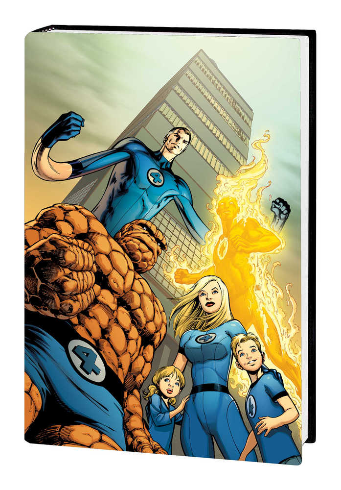 Fantastic Four Hickman Omnibus Hardcover Volume 01 Davis 1st Issue Cover | Dragon's Lair Comics and Fantasy Houston TX