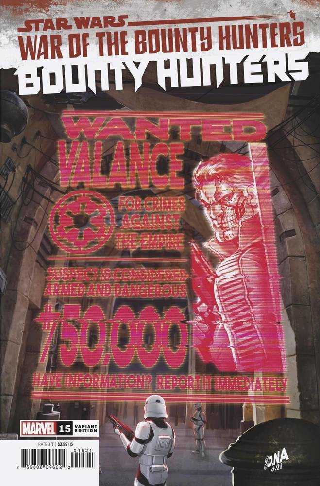 Star Wars Bounty Hunters #15 Wanted Poster Variant Wobh | Dragon's Lair Comics and Fantasy Houston TX