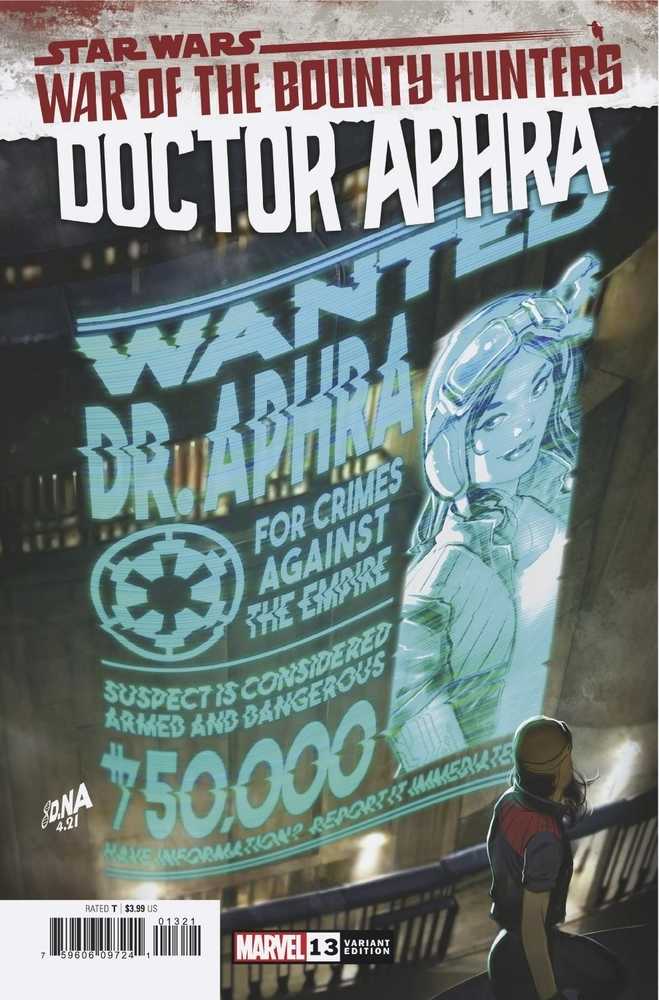 Star Wars Doctor Aphra #13 Wanted Poster Variant Wobh | Dragon's Lair Comics and Fantasy Houston TX