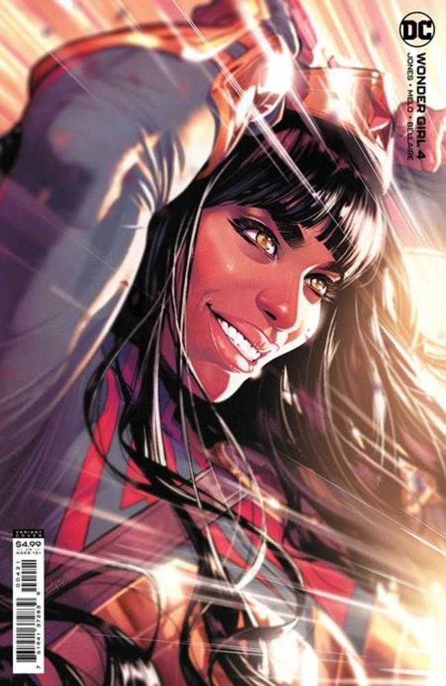 Wonder Girl #4 Cover B Jamal Campbell Card Stock Variant | Dragon's Lair Comics and Fantasy Houston TX