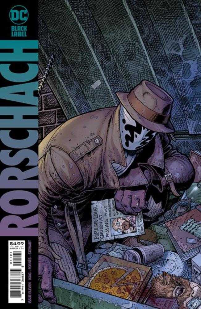 Rorschach #11 (Of 12) Cover B Arthur Adams Variant (Mature) | Dragon's Lair Comics and Fantasy Houston TX