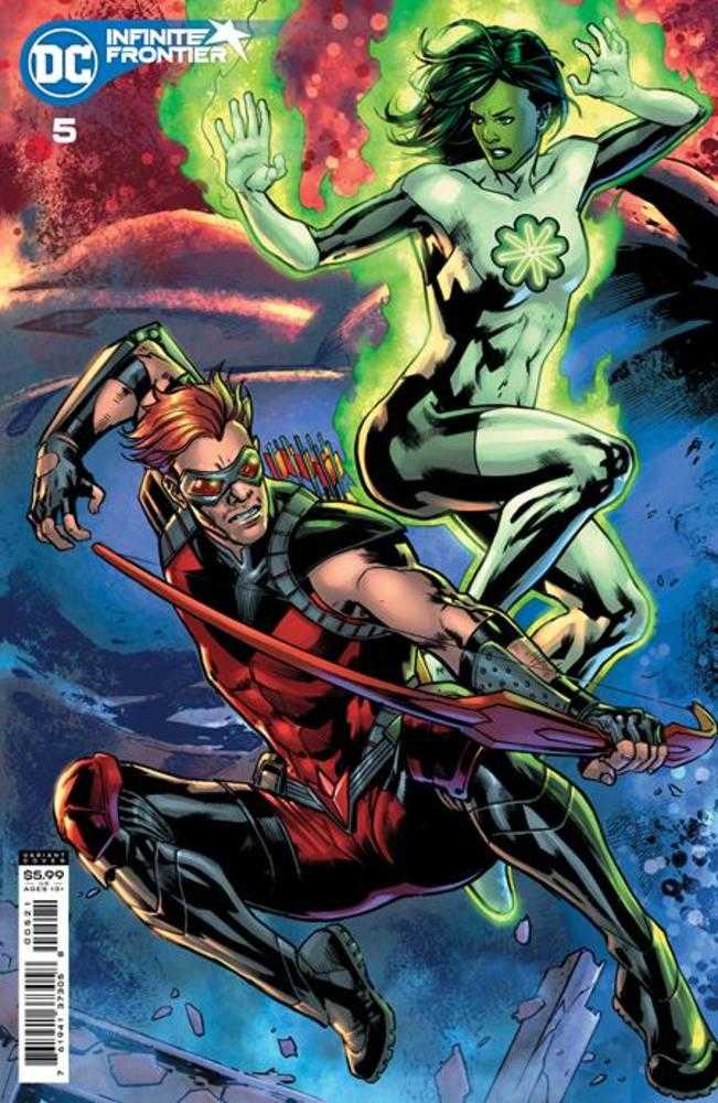 Infinite Frontier #5 (Of 6) Cover B Bryan Hitch Card Stock Variant | Dragon's Lair Comics and Fantasy Houston TX