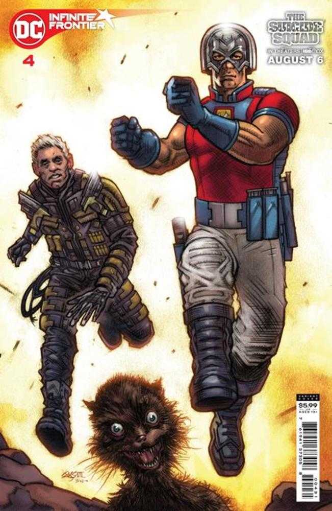 Infinite Frontier #4 (Of 6) Cover C John K Snyder III The Suicide Squad Movie Card Stock Variant | Dragon's Lair Comics and Fantasy Houston TX