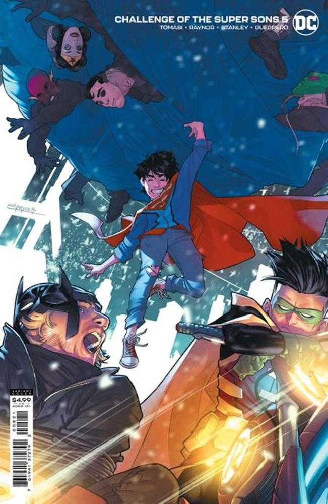 Challenge Of The Super Sons #5 (Of 7) Cover B Jamal Campbell Card Stock Variant | Dragon's Lair Comics and Fantasy Houston TX