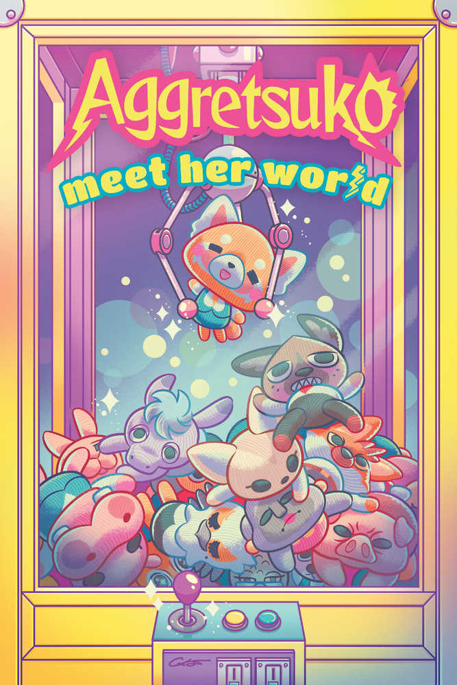 Aggrestuko Meet Her World Hardcover | Dragon's Lair Comics and Fantasy Houston TX