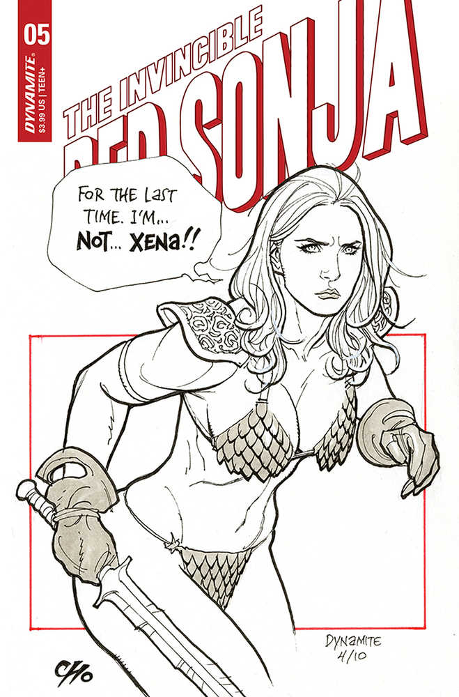 Invincible Red Sonja #5 Cover D Cho | Dragon's Lair Comics and Fantasy Houston TX