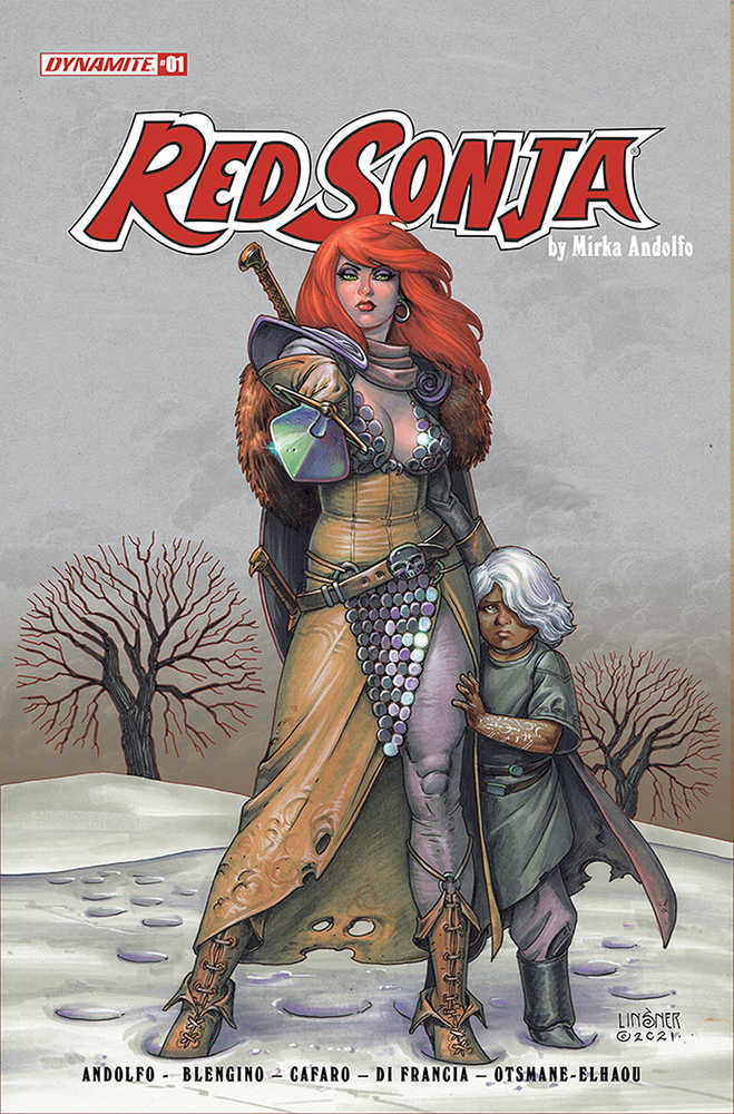 Red Sonja (2021) #1 Cover C Linsner | Dragon's Lair Comics and Fantasy Houston TX