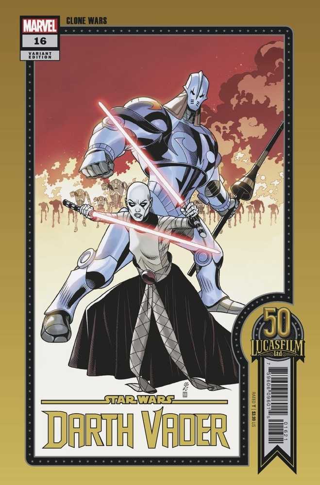 Star Wars Darth Vader #16 Sprouse Lucasfilm 50th Variant Wobh | Dragon's Lair Comics and Fantasy Houston TX