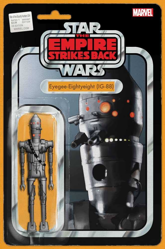 Star Wars War Bounty Hunters #4 (Of 5) Jtc Action Figure Variant | Dragon's Lair Comics and Fantasy Houston TX