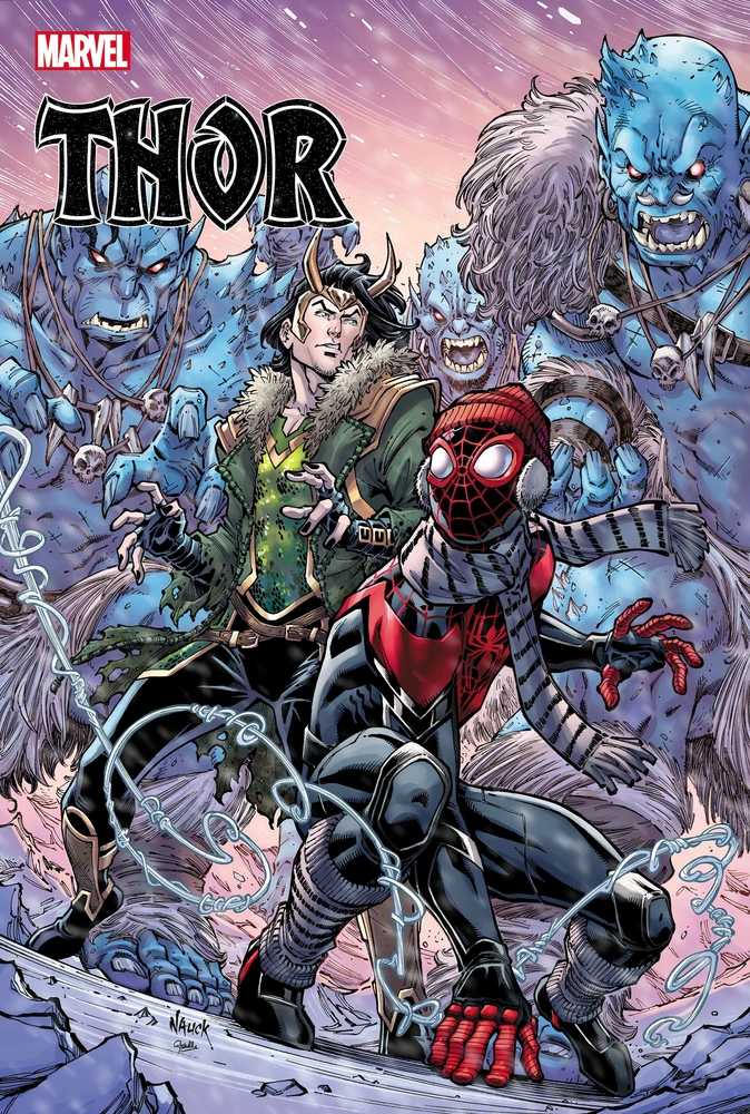 Thor #17 Nauck Miles Morales 10th Anniv Variant | Dragon's Lair Comics and Fantasy Houston TX