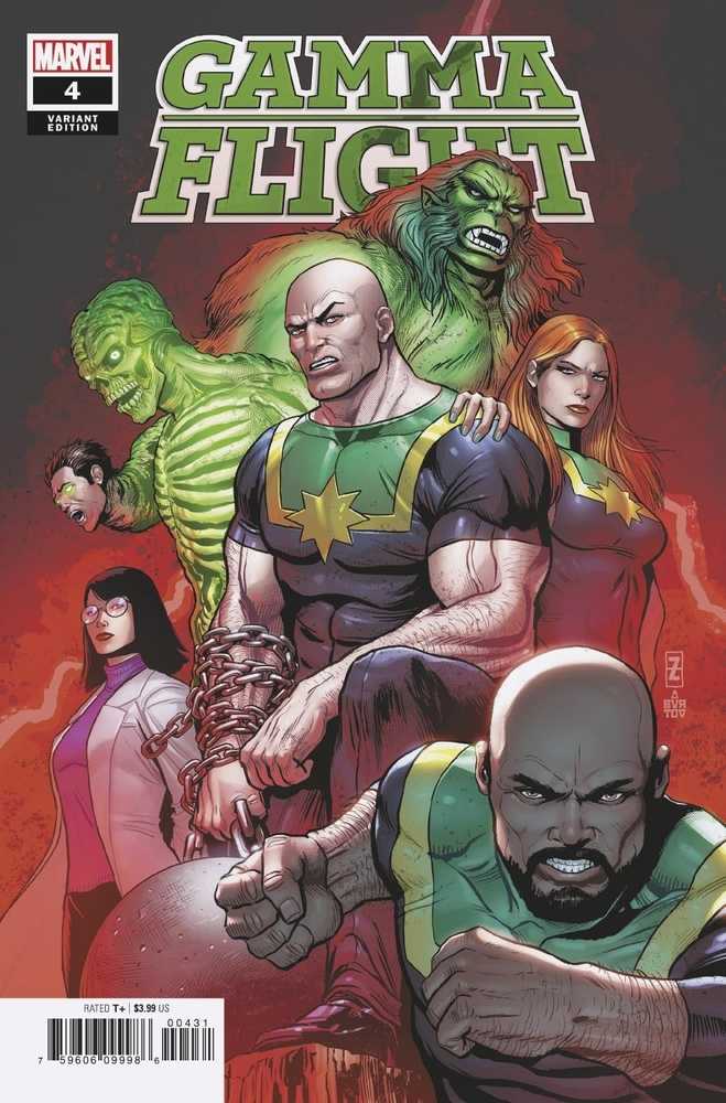 Gamma Flight #4 (Of 5) Zircher Variant | Dragon's Lair Comics and Fantasy Houston TX