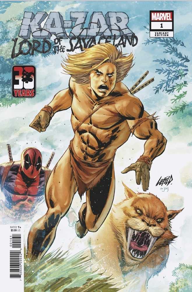 Ka-Zar Lord Savage Land #1 (Of 5) Liefeld Deadpool 30th Variant | Dragon's Lair Comics and Fantasy Houston TX