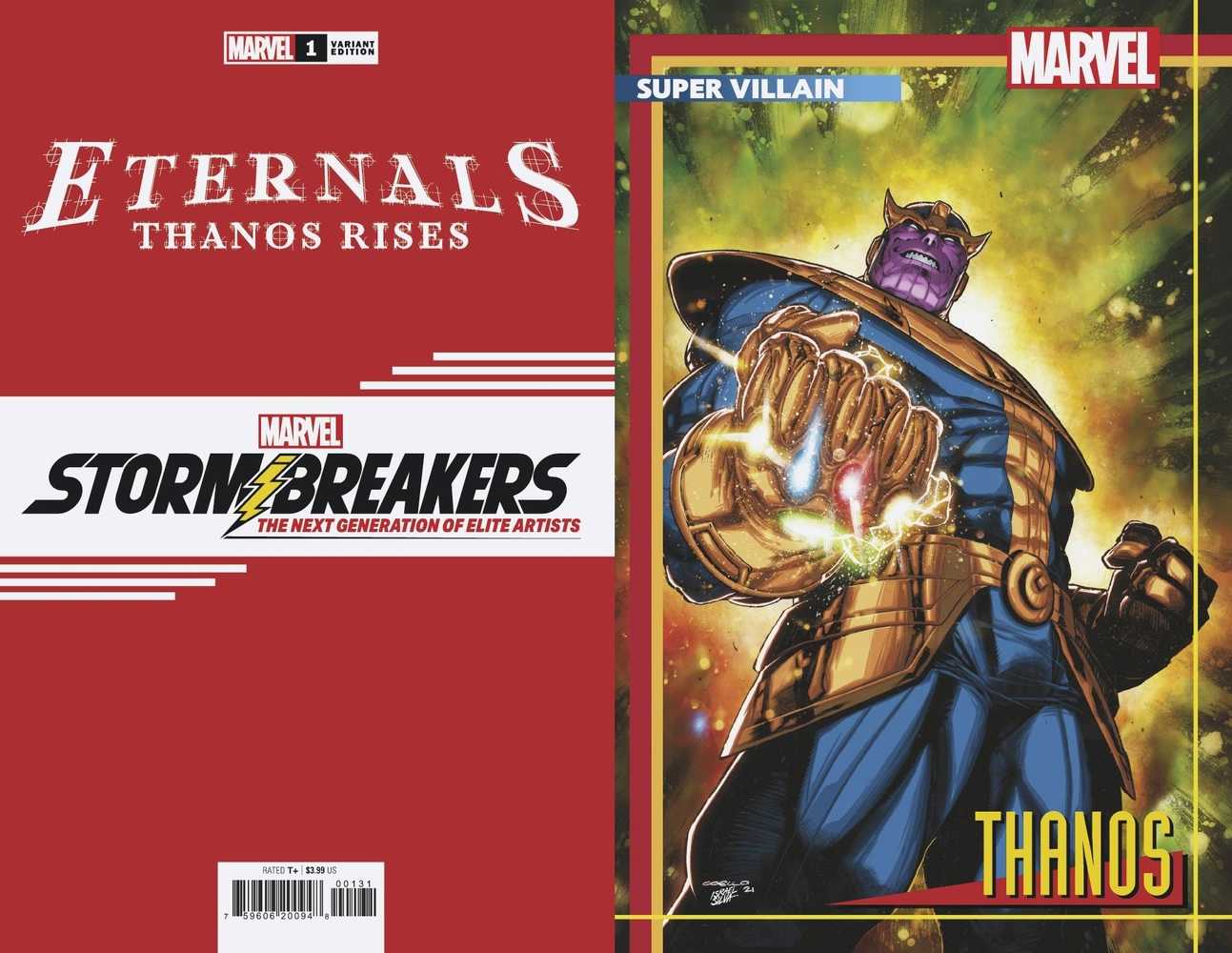 Eternals Thanos Rises #1 Coello Stormbreakers Variant | Dragon's Lair Comics and Fantasy Houston TX